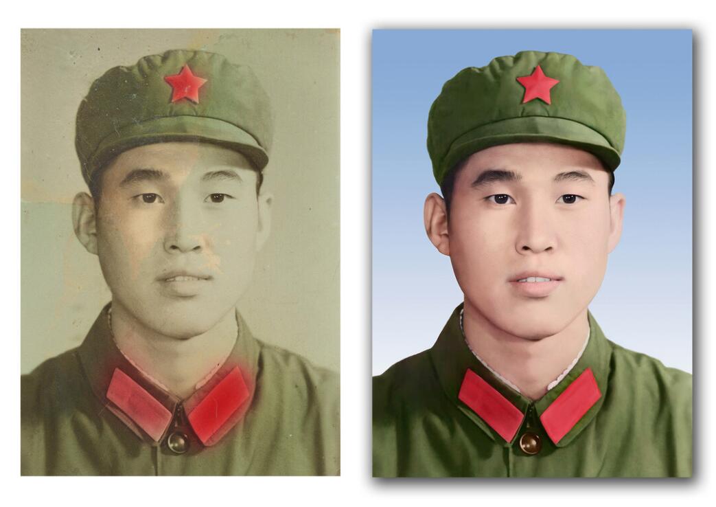 隆安破损照片修复-18